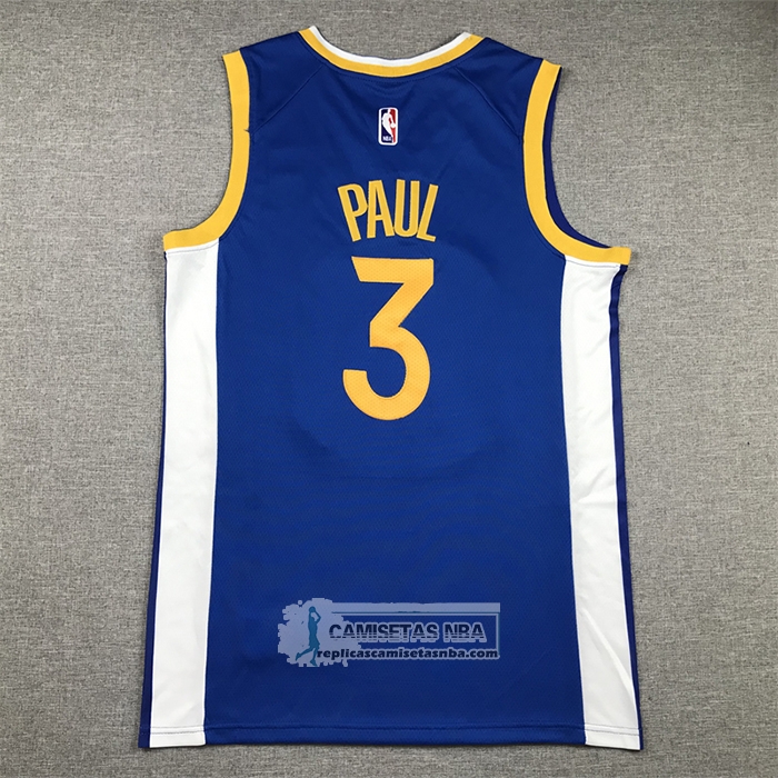 Camiseta Golden State Warriors Jordan Poole NO 3 Icon 2022-23 Azul